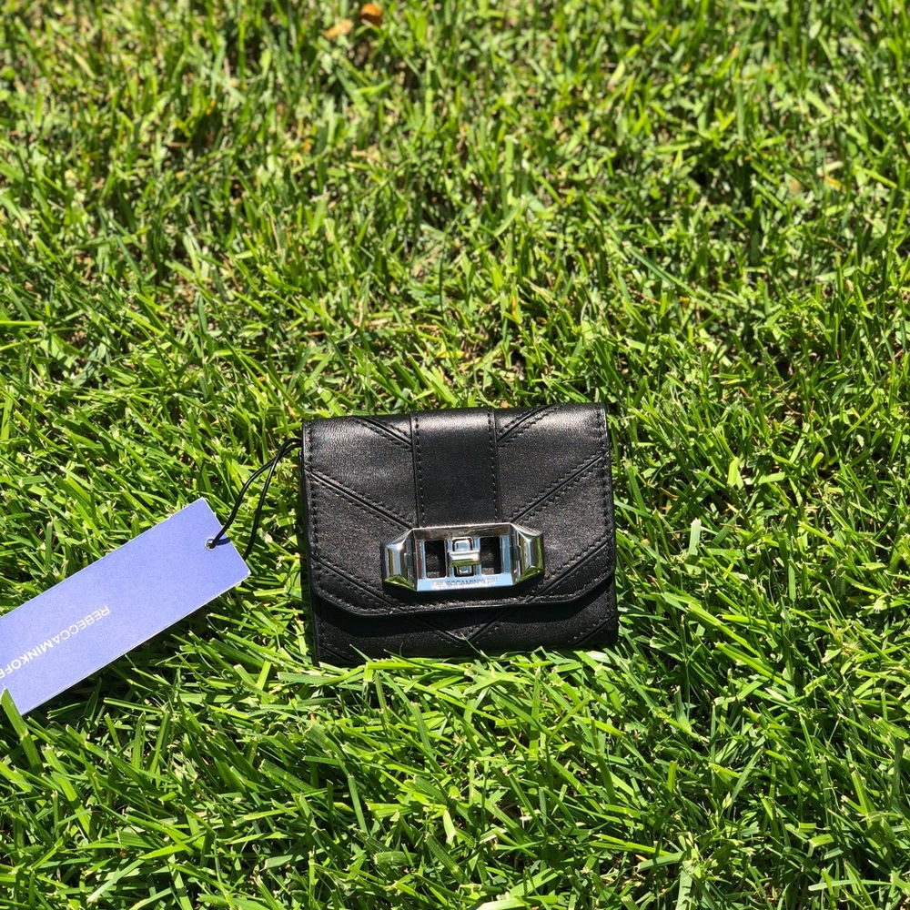 Rebecca Minkoff- Black Mini Wallet - Picture 1 of 3